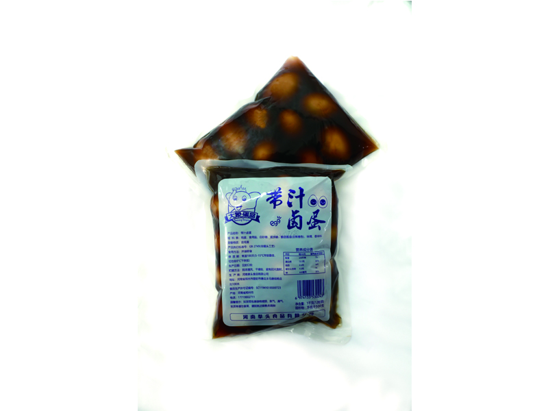 广州早餐店用带汁卤蛋